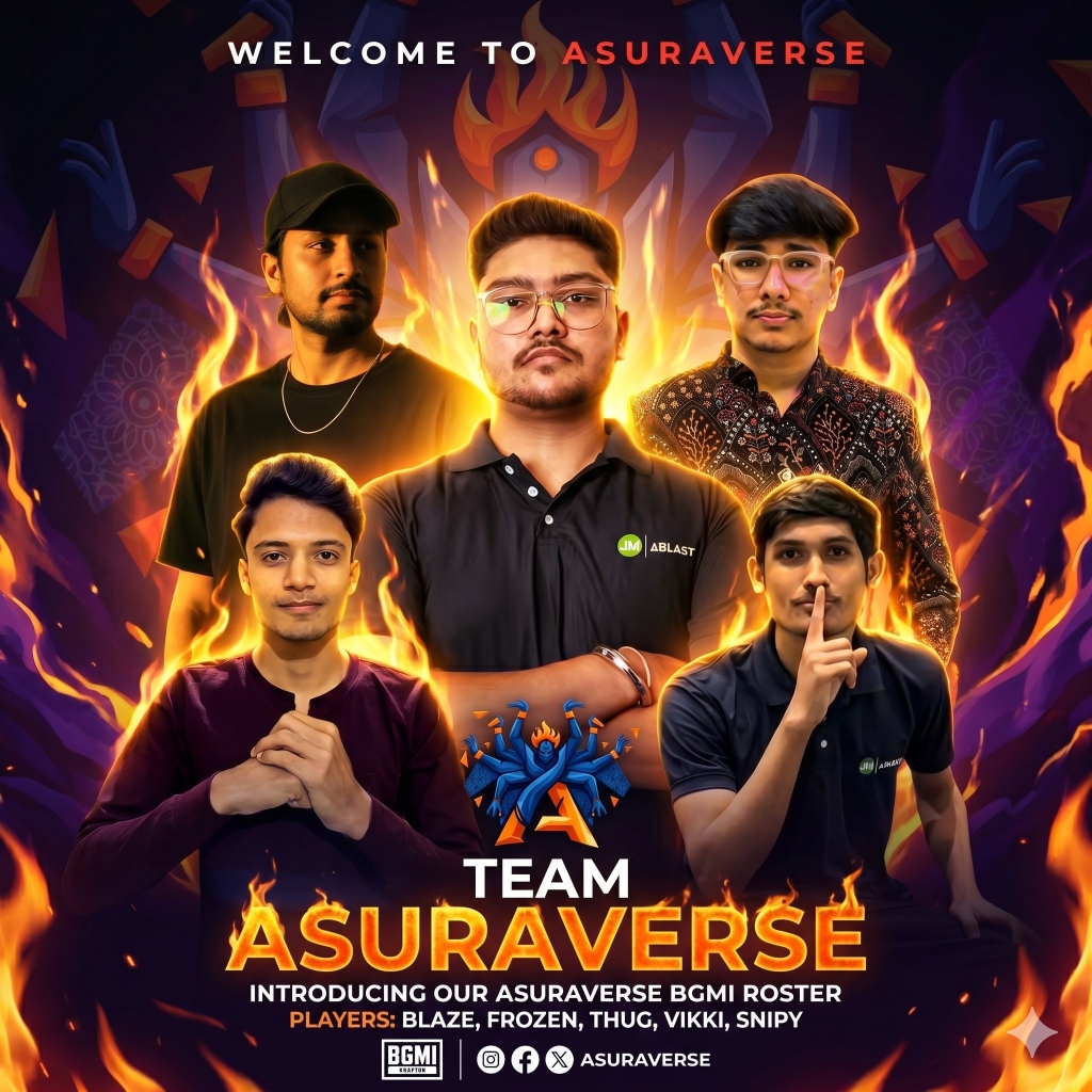 BGMI Roster Reveal